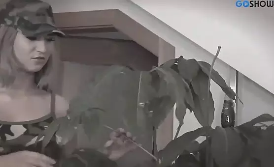 He Sucks Her Nipples and Fingers Her Clit
