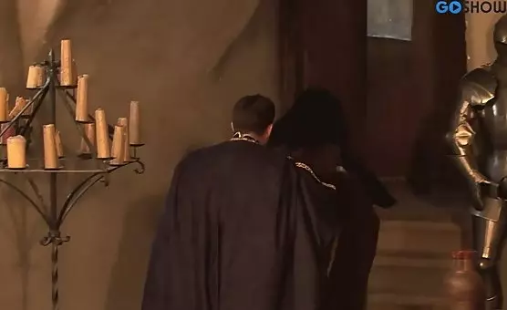 Threesome Passions Emerge in Majestic Castle